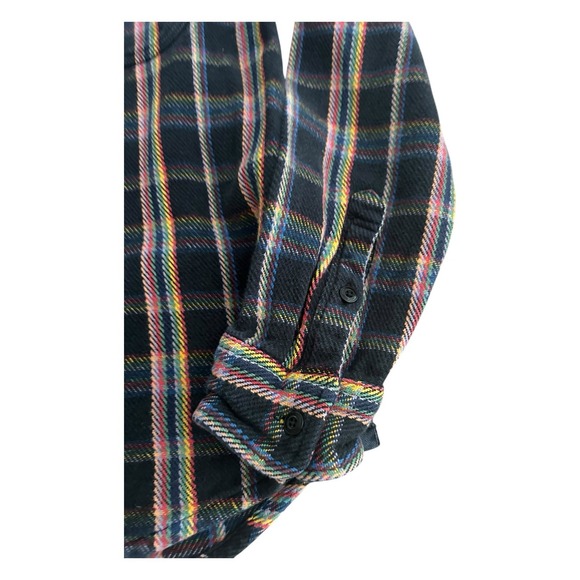 The Outerknown Men's Blanket Shirt Front Pockets Large Organic Cotton Button Up - Picture 2 of 11